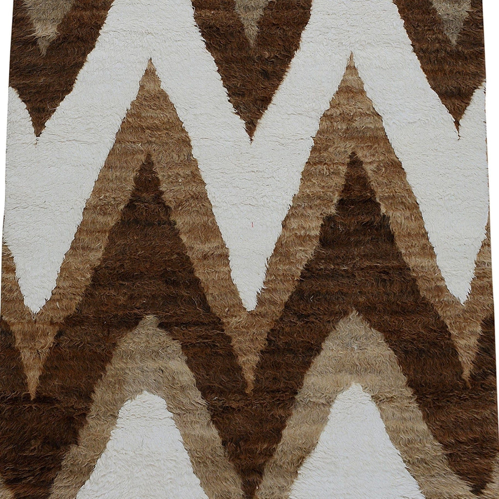 Thick Plush Chevron Moroccan Area Rug 5x8