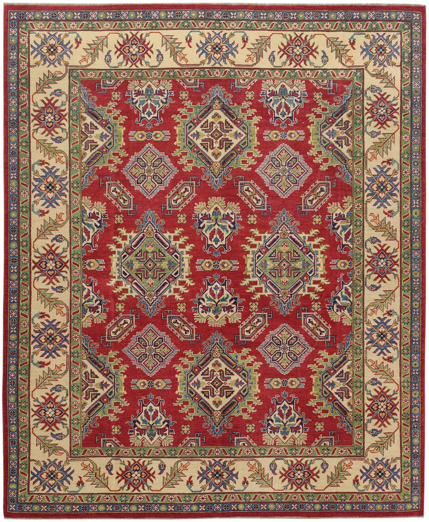 Geometric Super Kazak Oriental Area Rug 8x10