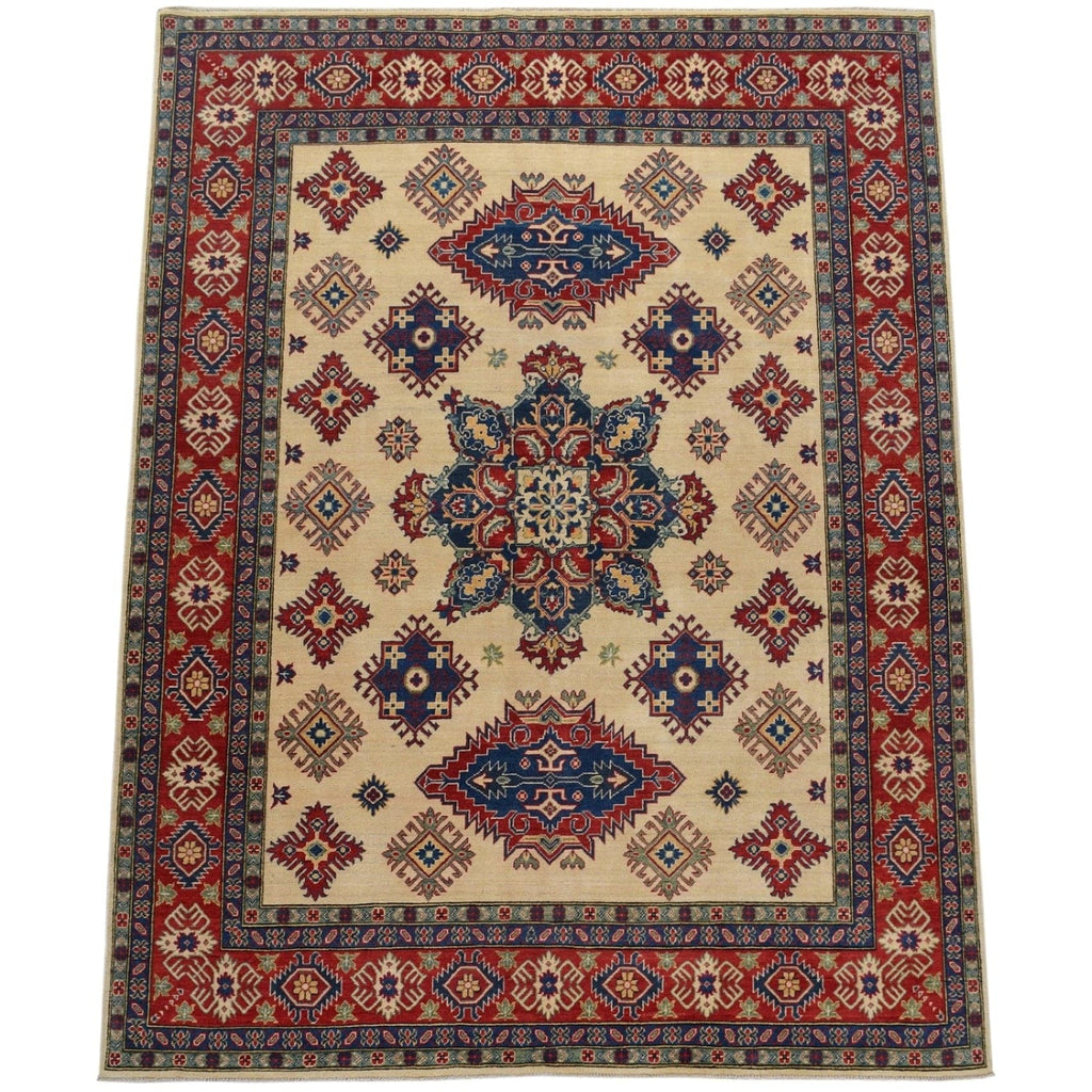 Geometric Super Kazak Oriental Area Rug 8x10