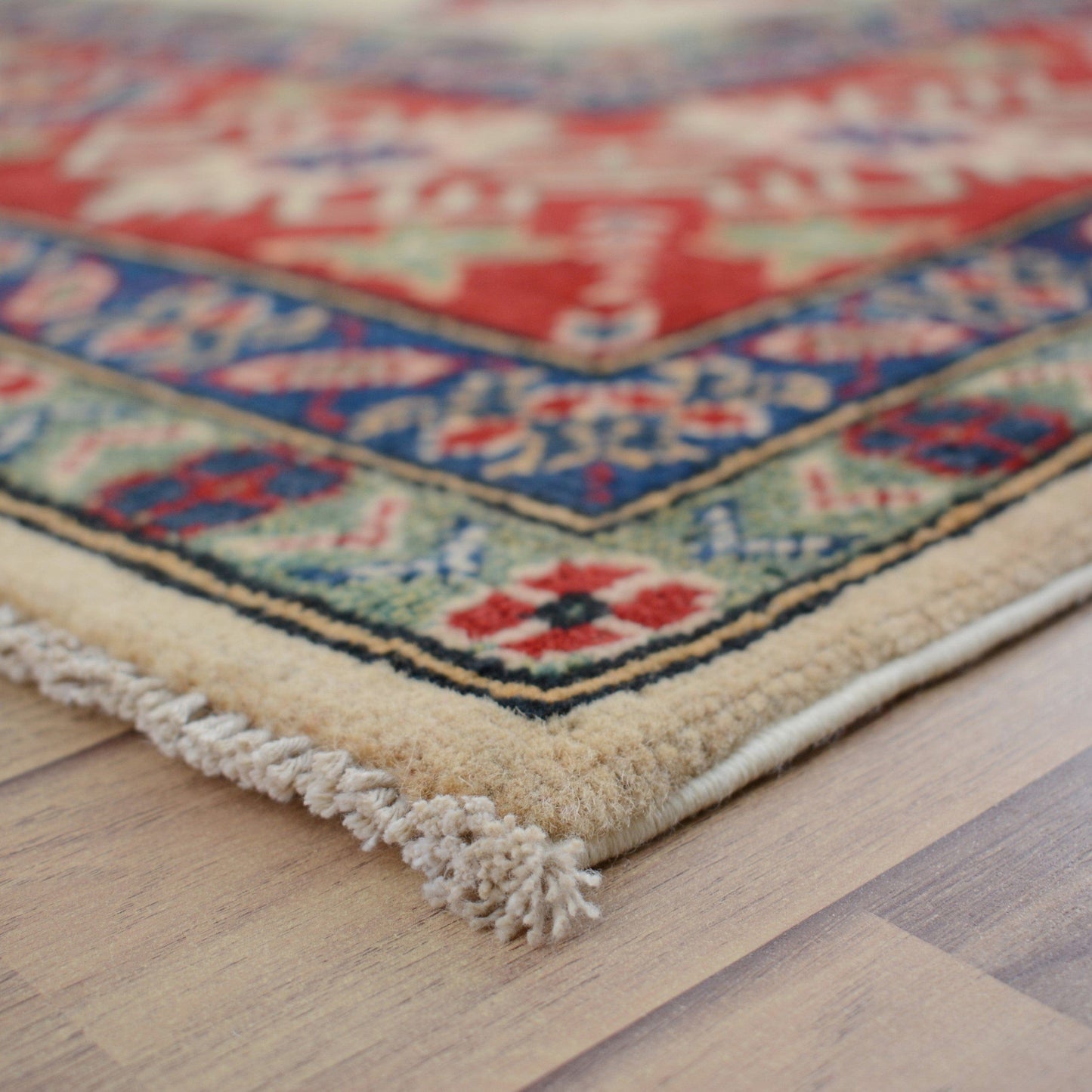 Geometric Super Kazak Oriental Area Rug 8x10