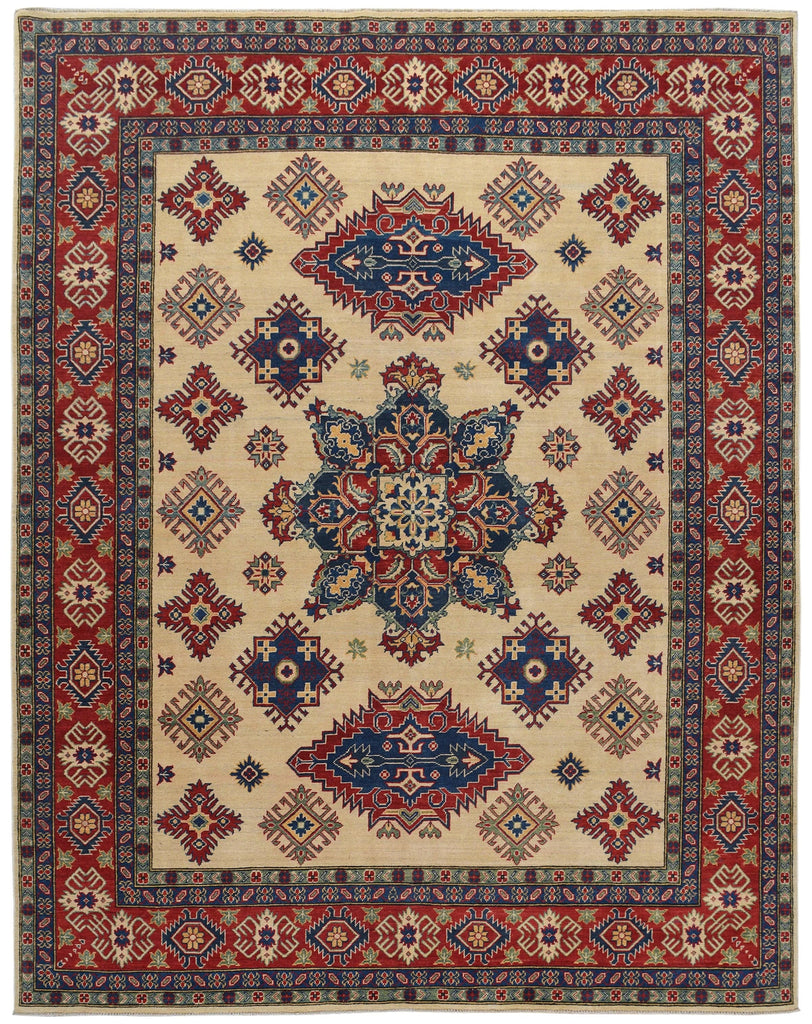 Geometric Super Kazak Oriental Area Rug 8x10