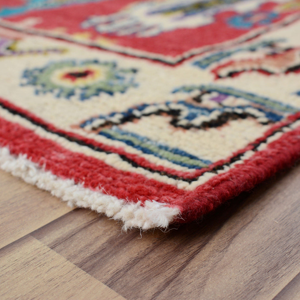 Vegetable Dye Oushak Turkish Runner Rug 3x13