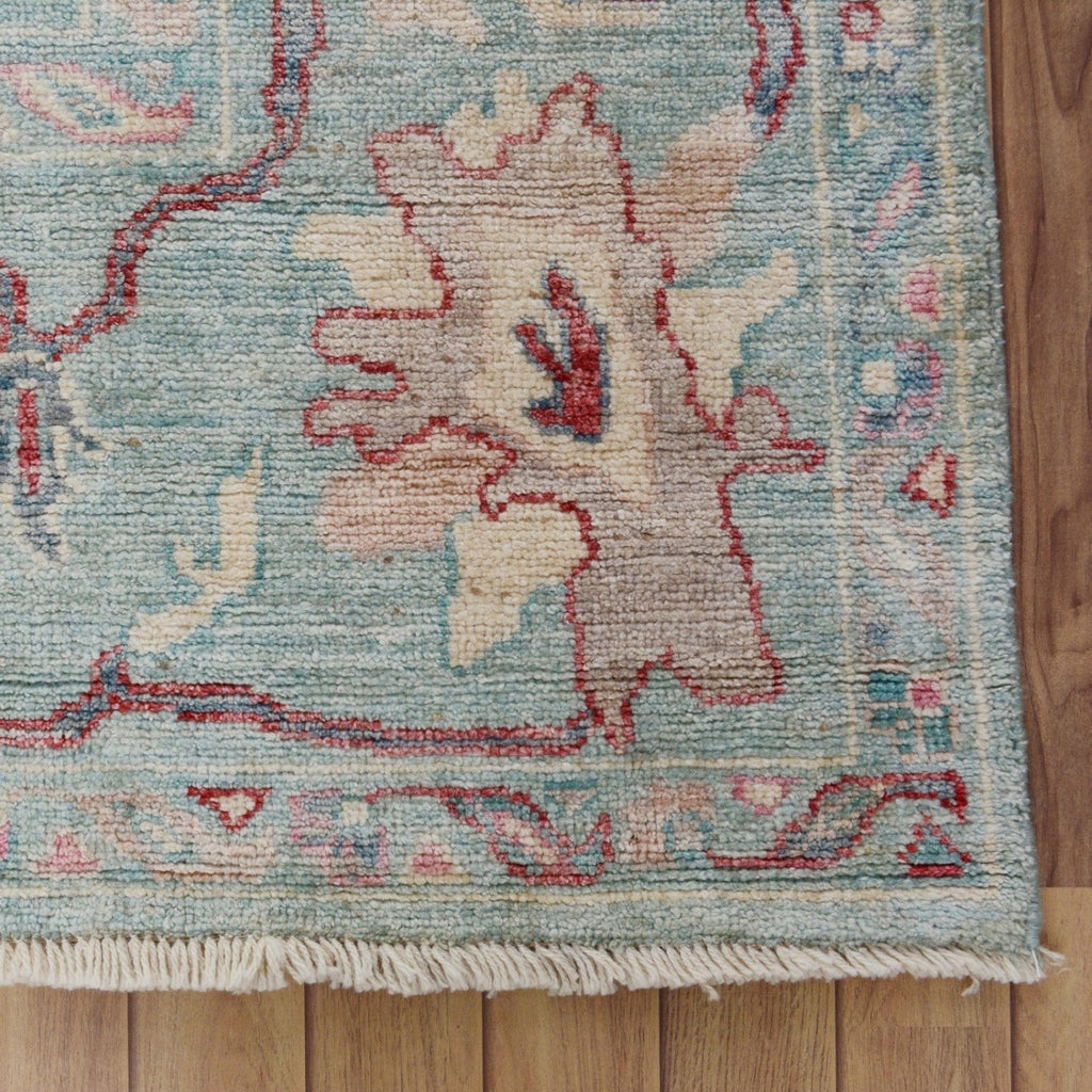 All-Over Oushak Vegetable Dye Turkish Area Rug 8x10