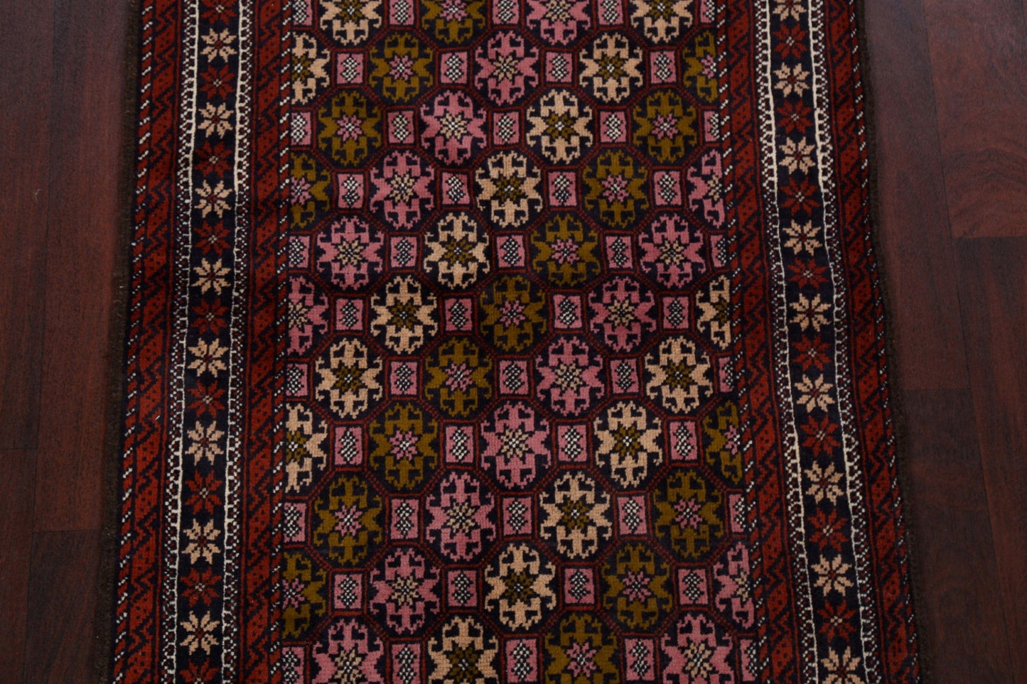 Geometric Balouch Oriental Area Rug 3x5