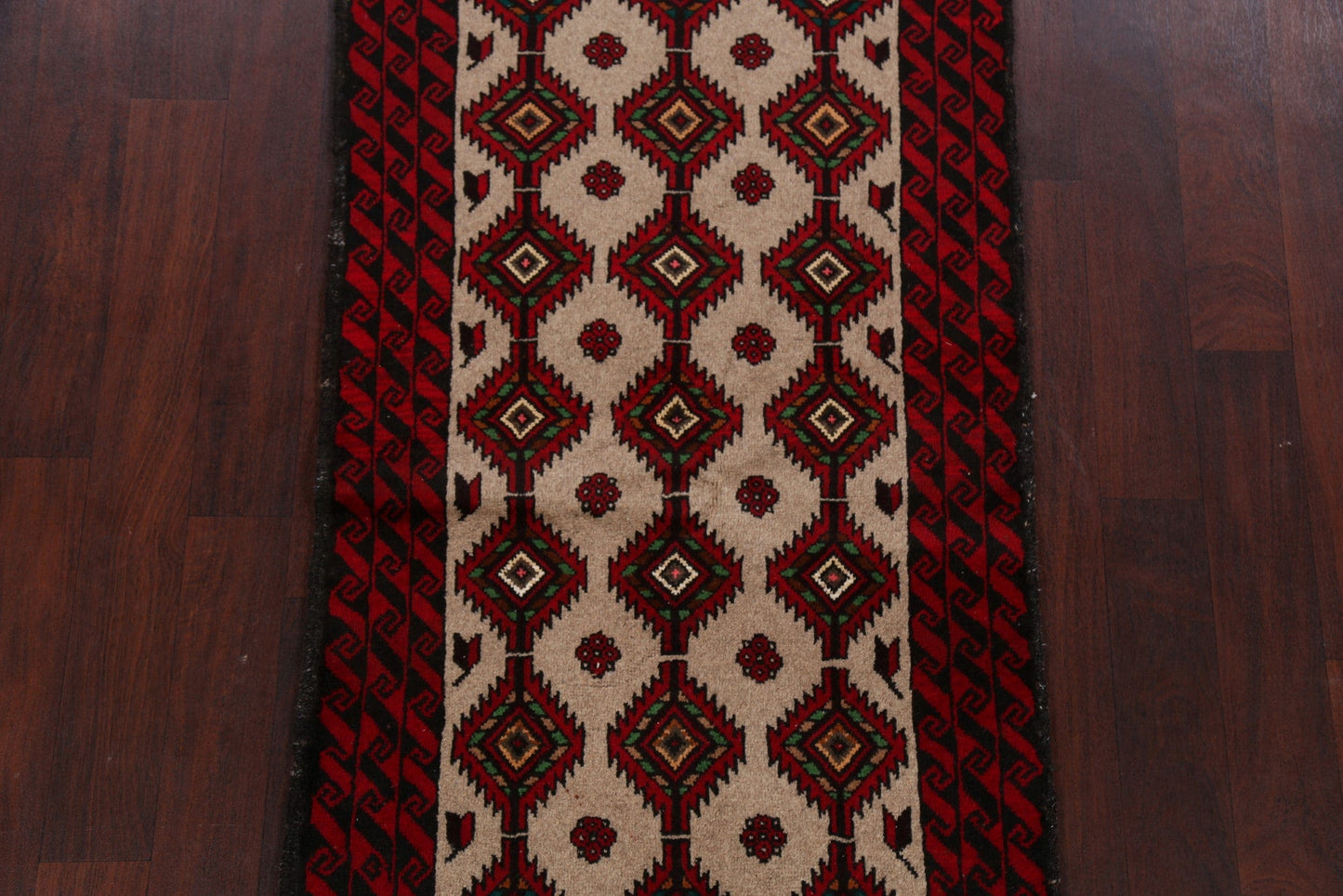 Geometric Balouch Afghan Oriental Rug 3x5