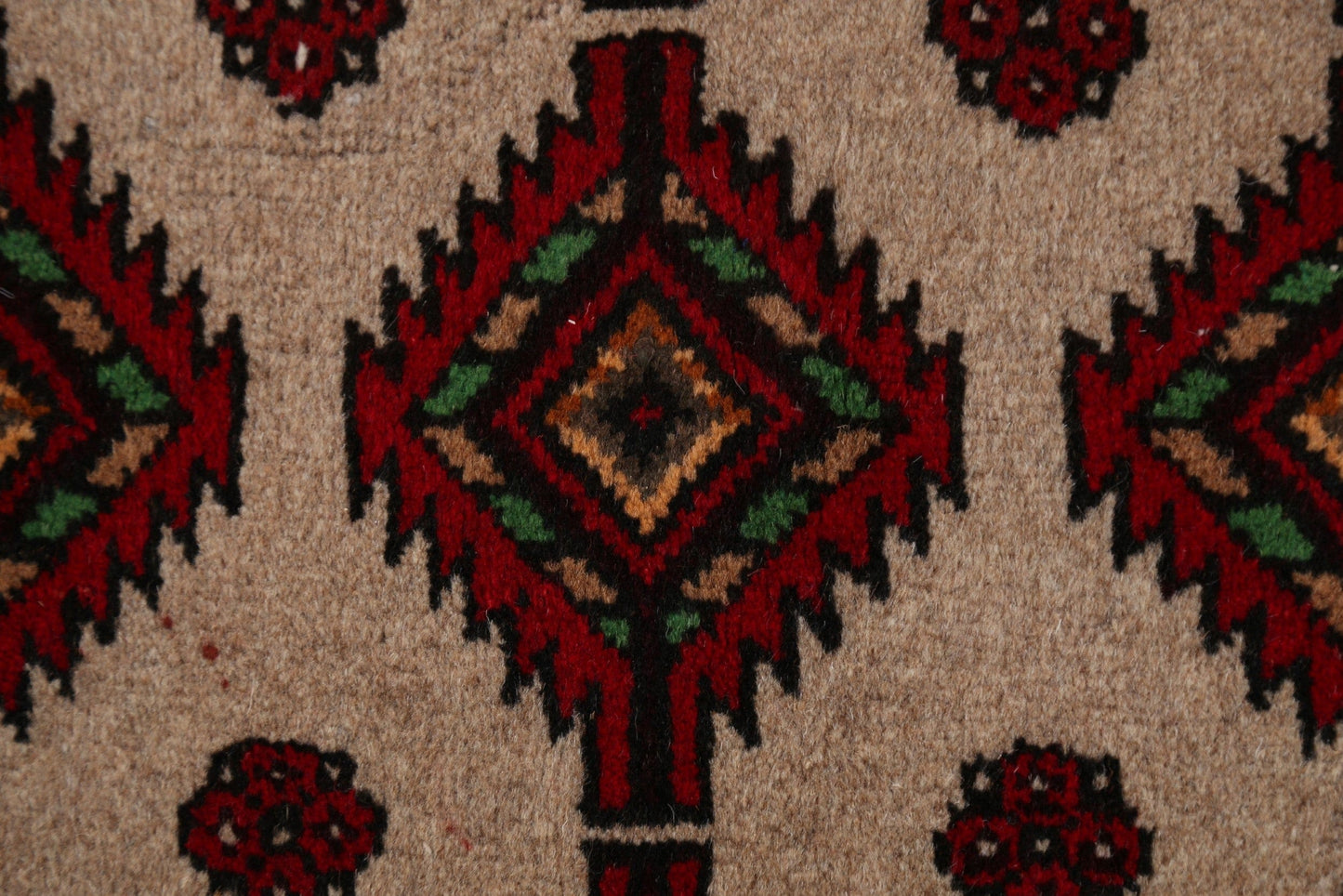 Geometric Balouch Afghan Oriental Rug 3x5