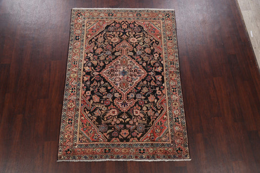 Antique 100% Vegetable Dye Malayer Persian Area Rug 5x7