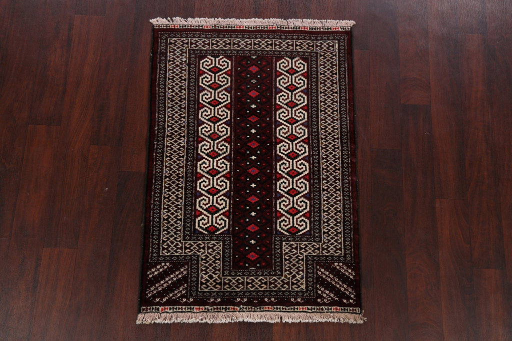 Geometric Balouch Oriental Area Rug 3x4