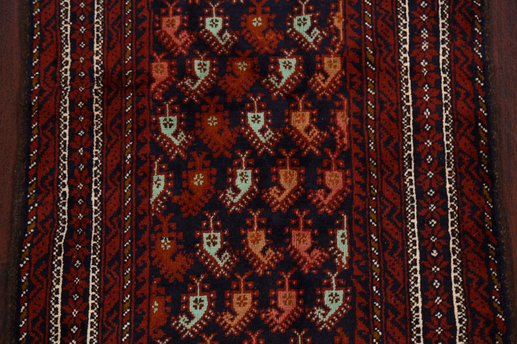 Geometric Balouch Afghan Oriental Area Rug 3x5