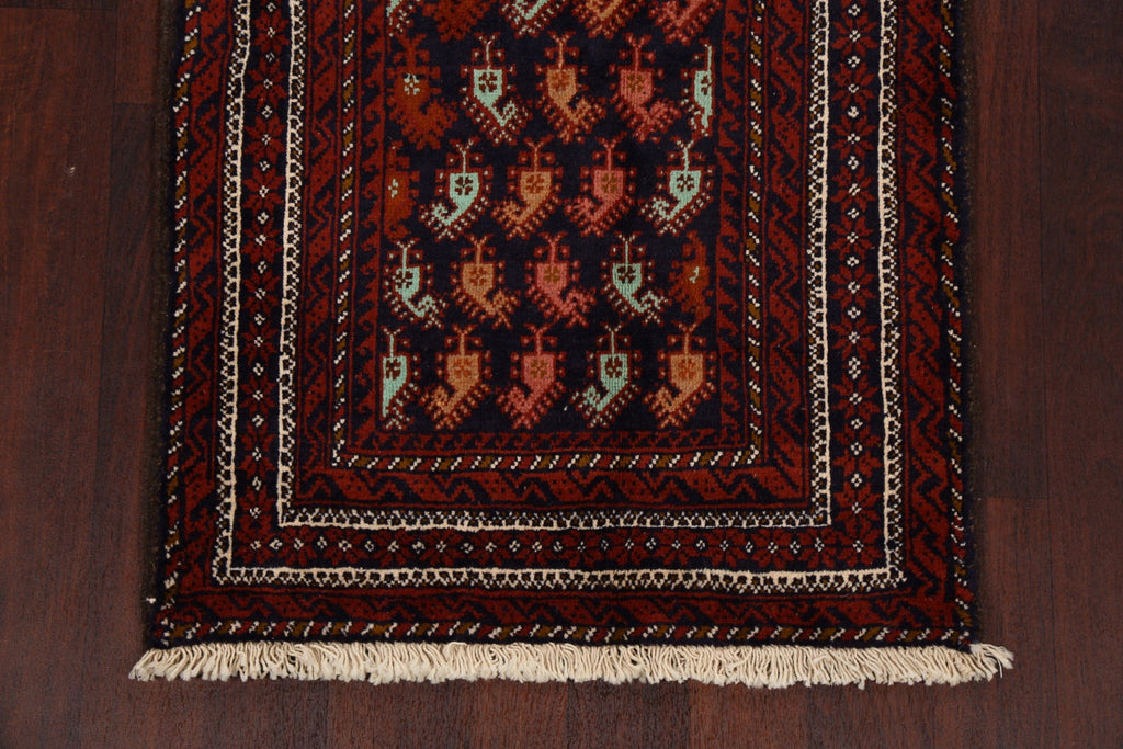 Geometric Balouch Afghan Oriental Area Rug 3x5