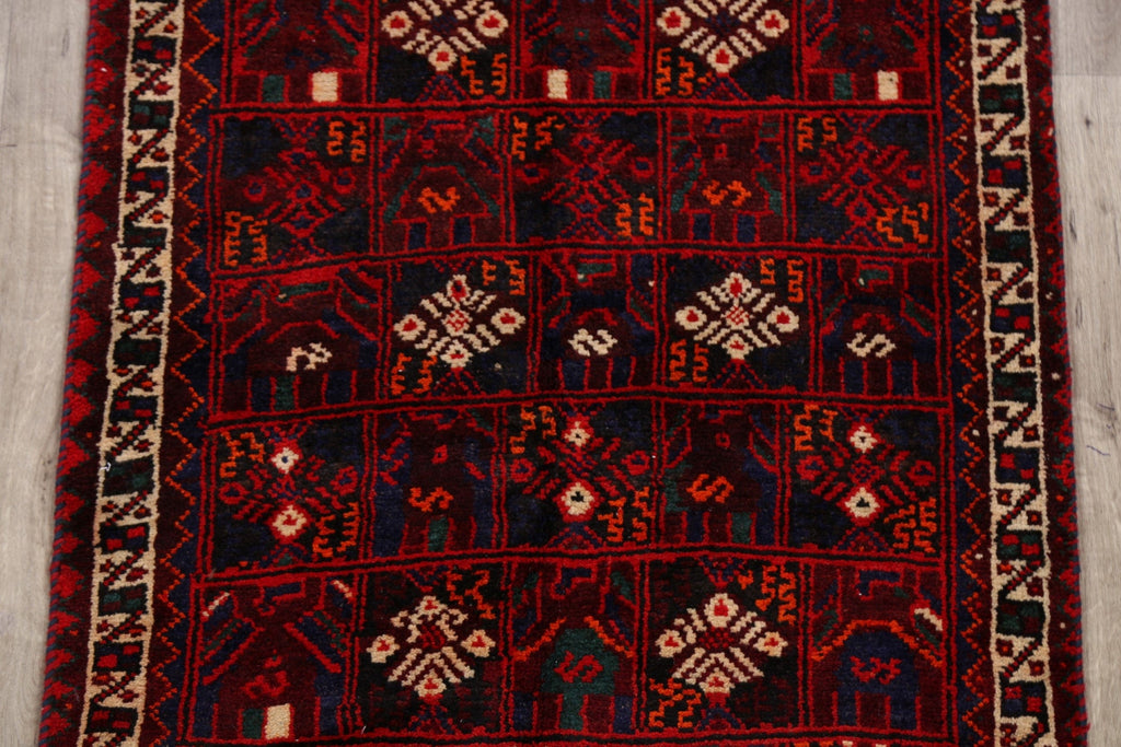 Tribal Geometric Shiraz Persian Area Rug 3x6