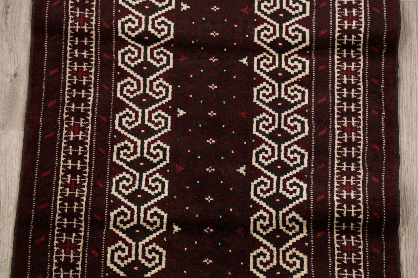 Geometric Balouch Afghan Oriental Area Rug 3x4