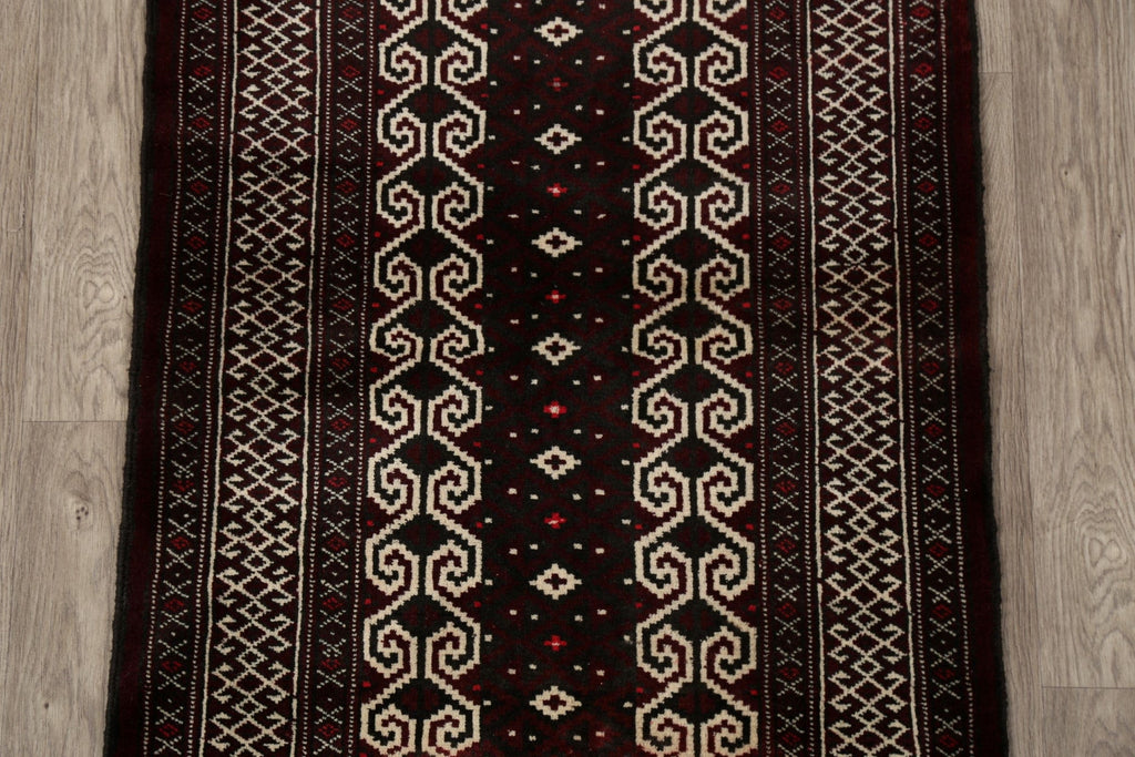 Geometric Balouch Persian Area Rug 3x4