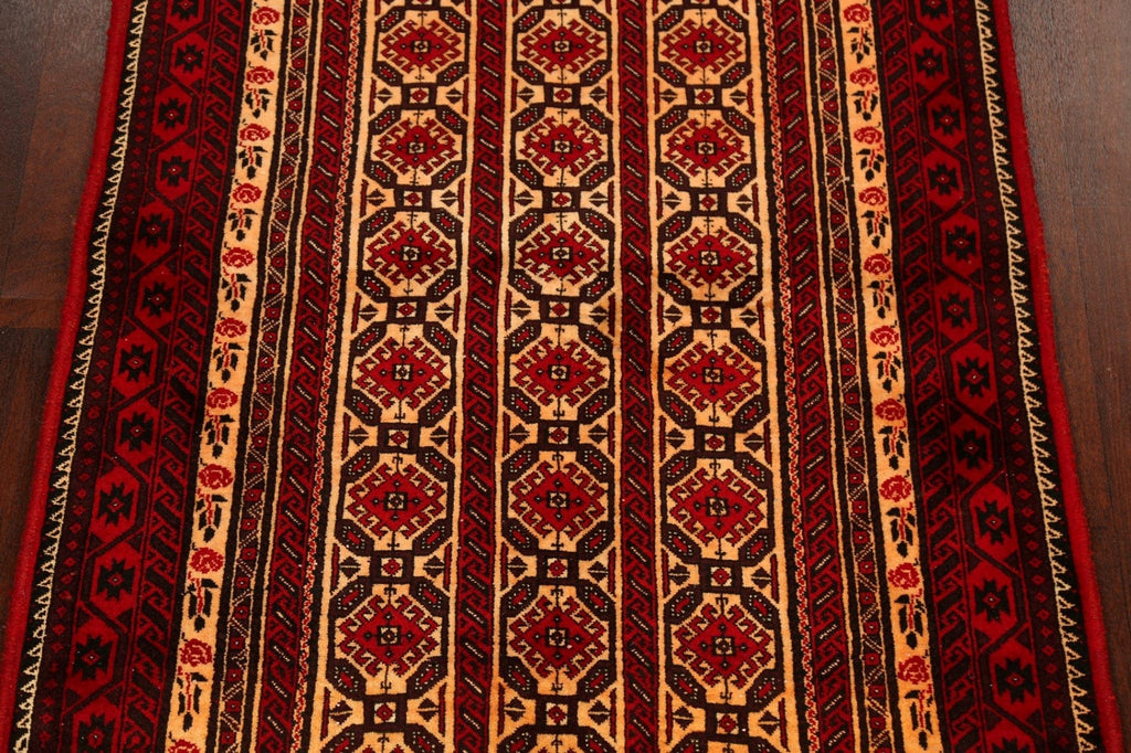 Geometric Balouch Afghan Oriental Area Rug 4x7