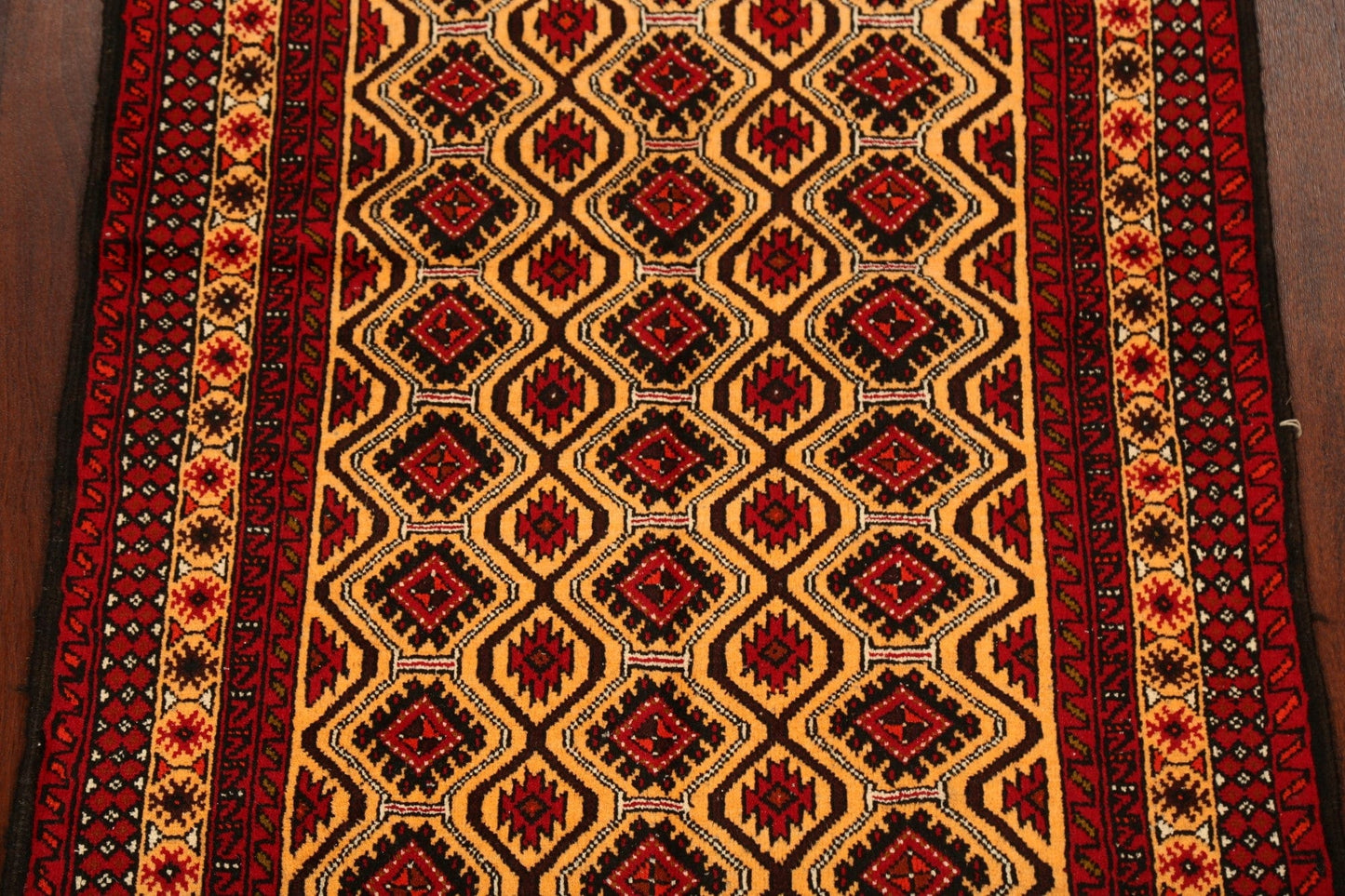 All-Over Geometric Balouch Oriental Area Rug 3x6