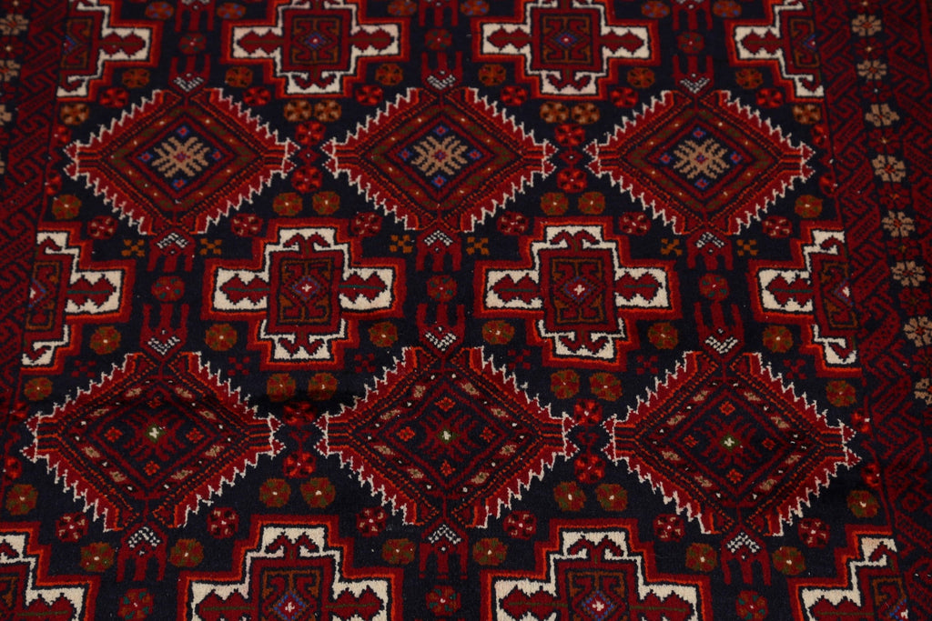 All-Over Geometric Balouch Oriental Area Rug 4x6