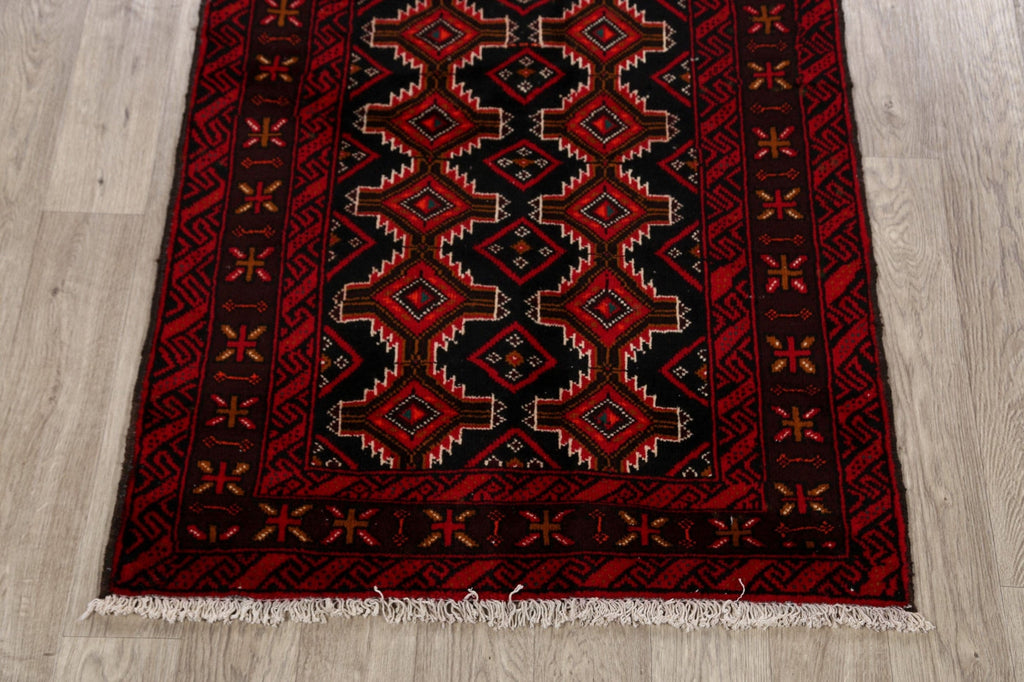 Geometric Balouch Oriental Area Rug 3x6