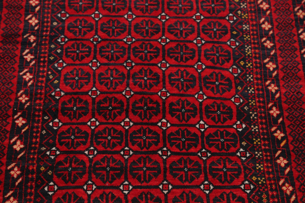 All-Over Geometric Balouch Oriental Area Rug 3x6