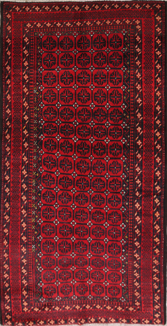 All-Over Geometric Balouch Oriental Area Rug 3x6