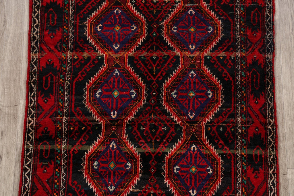 Geometric Balouch Afghan Oriental Area Rug 3x6