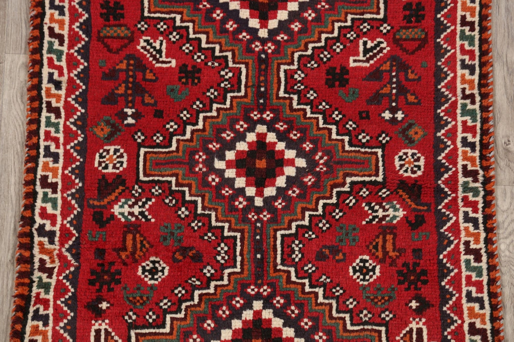 Tribal Geometric Shiraz Persian Area Rug 3x5