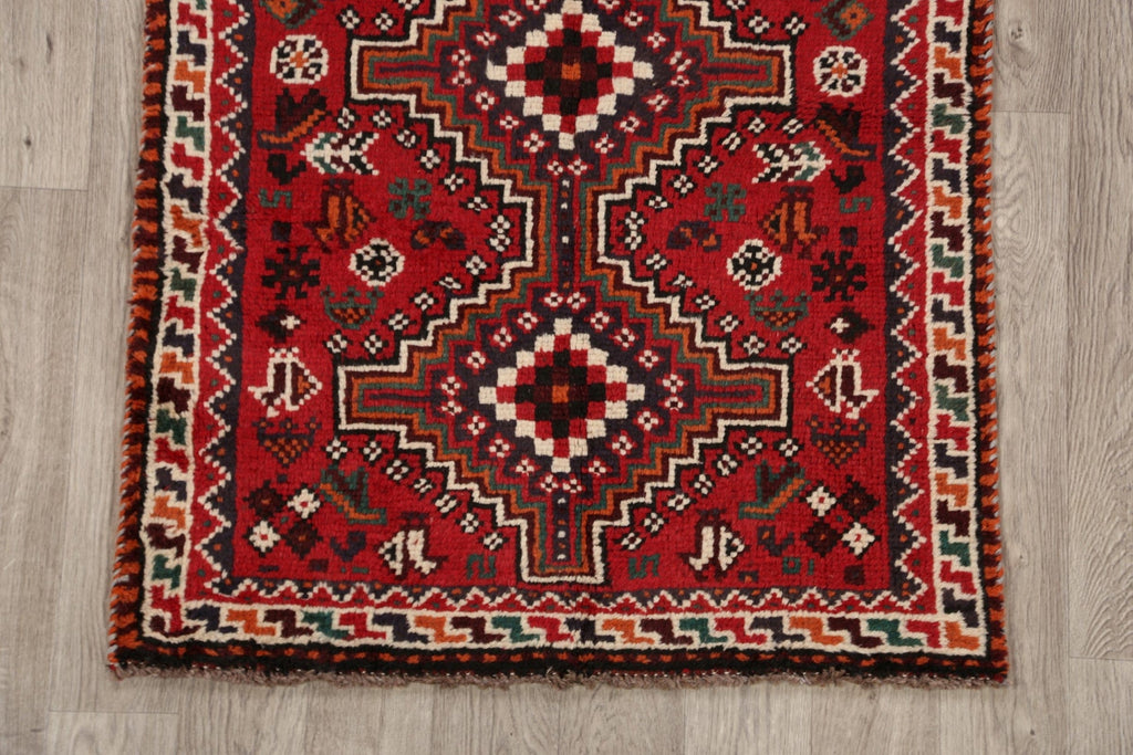 Tribal Geometric Shiraz Persian Area Rug 3x5