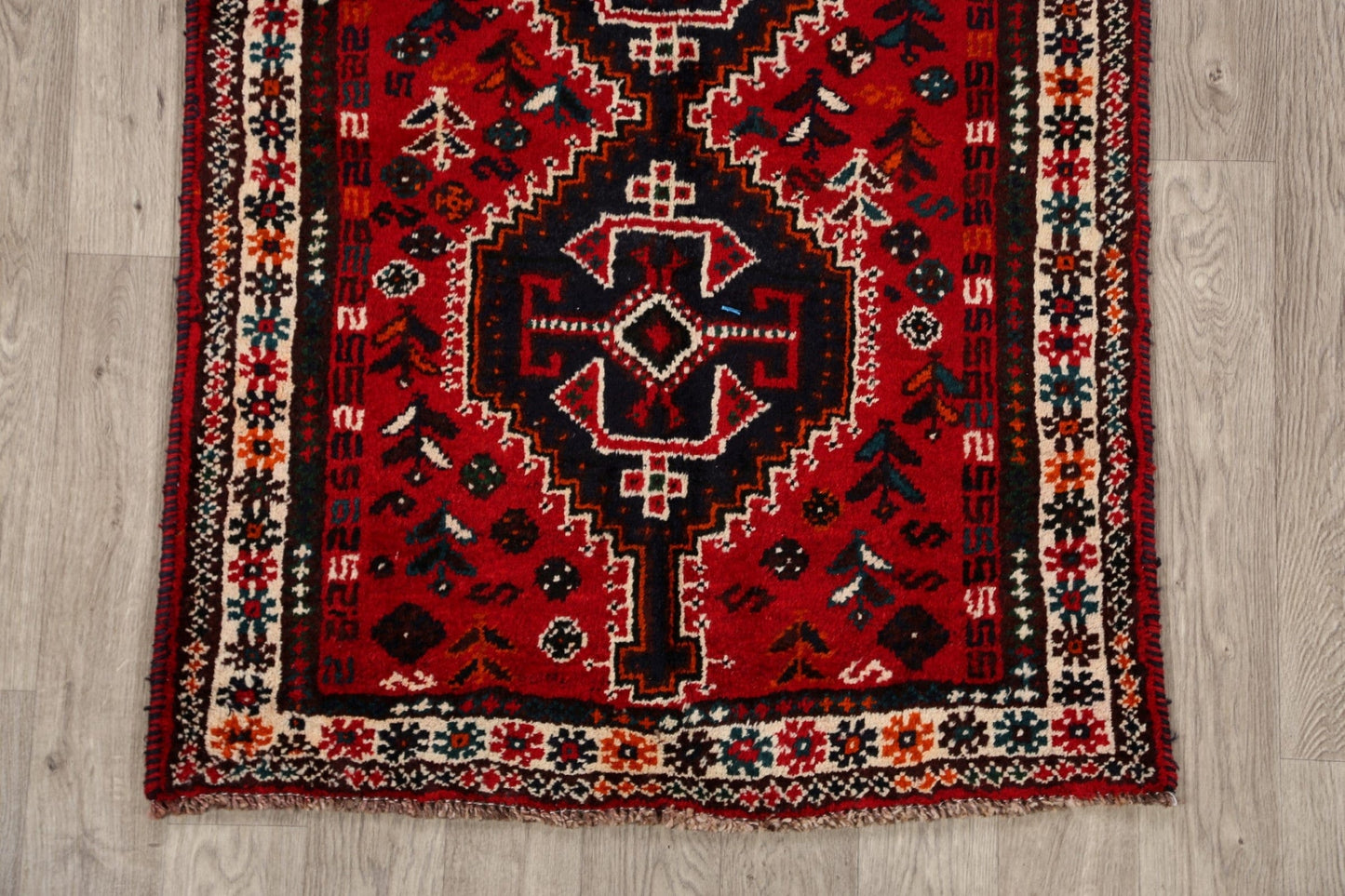 Tribal Geometric Shiraz Persian Area Rug 3x5