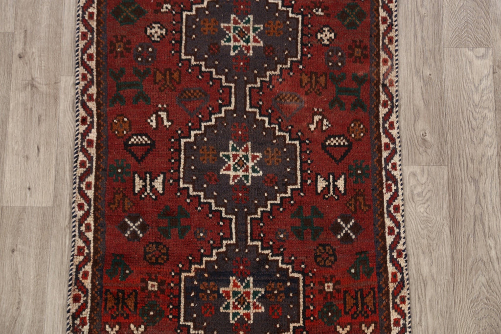 Tribal Geometric Shiraz Persian Area Rug 3x5