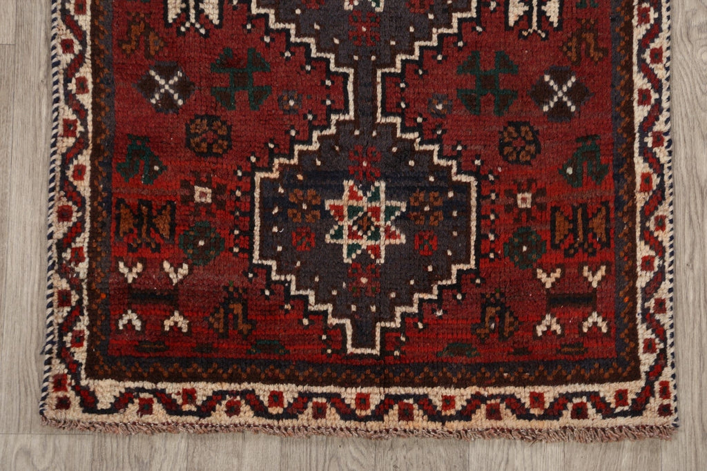 Tribal Geometric Shiraz Persian Area Rug 3x5