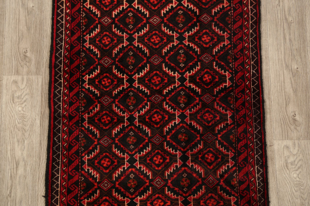 All-Over Geometric Balouch Oriental Area Rug 3x6