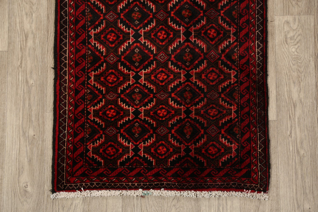 All-Over Geometric Balouch Oriental Area Rug 3x6