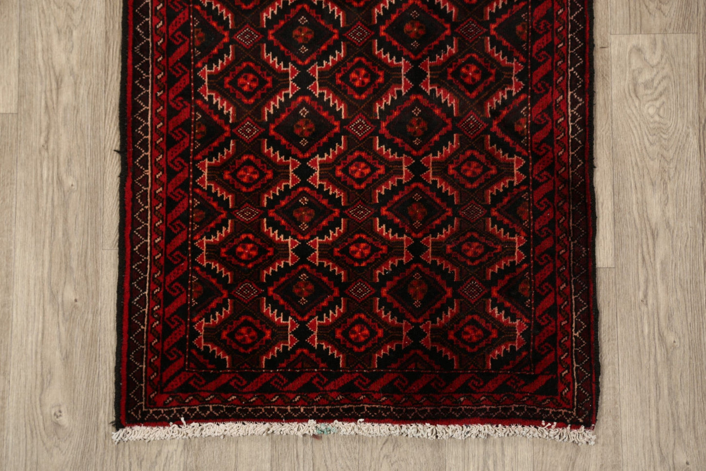 All-Over Geometric Balouch Oriental Area Rug 3x6