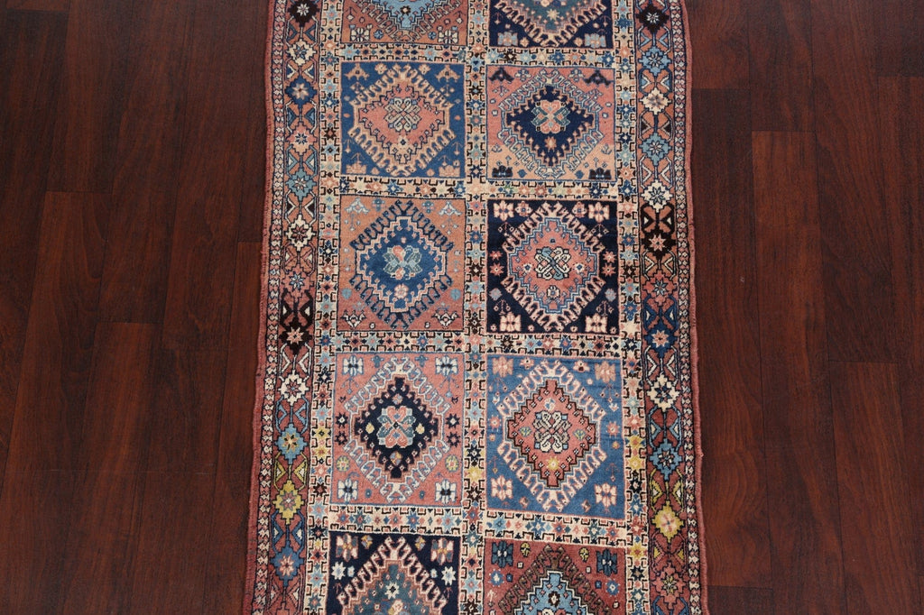 Geometric Yalameh Persian Area Rug 3x6