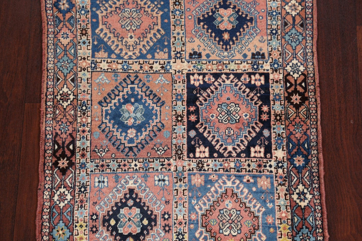 Geometric Yalameh Persian Area Rug 3x6