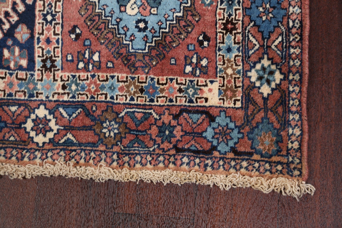 Geometric Yalameh Persian Area Rug 3x6