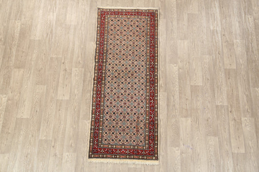 All-Over Geometric Bidjar Persian Area Rug 3x6