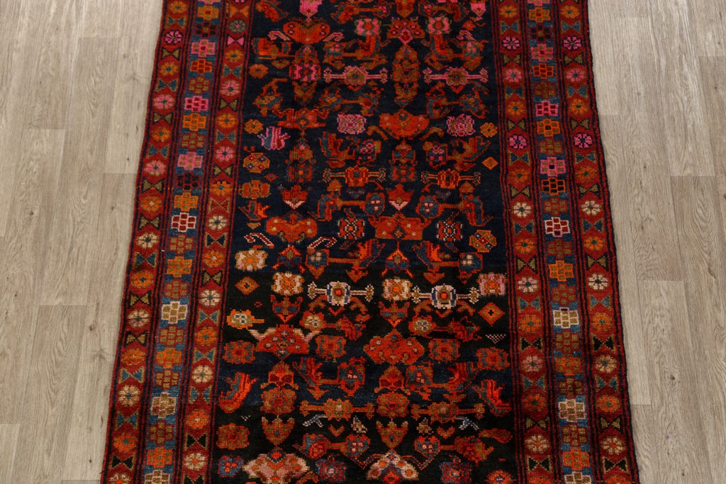 100% Vegetable Dye Geometric Bidjar Persian Area Rug 5x9