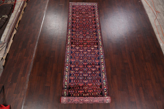 100% Vegetable Dye Bakhtiari Persian Runner Rug 4x18