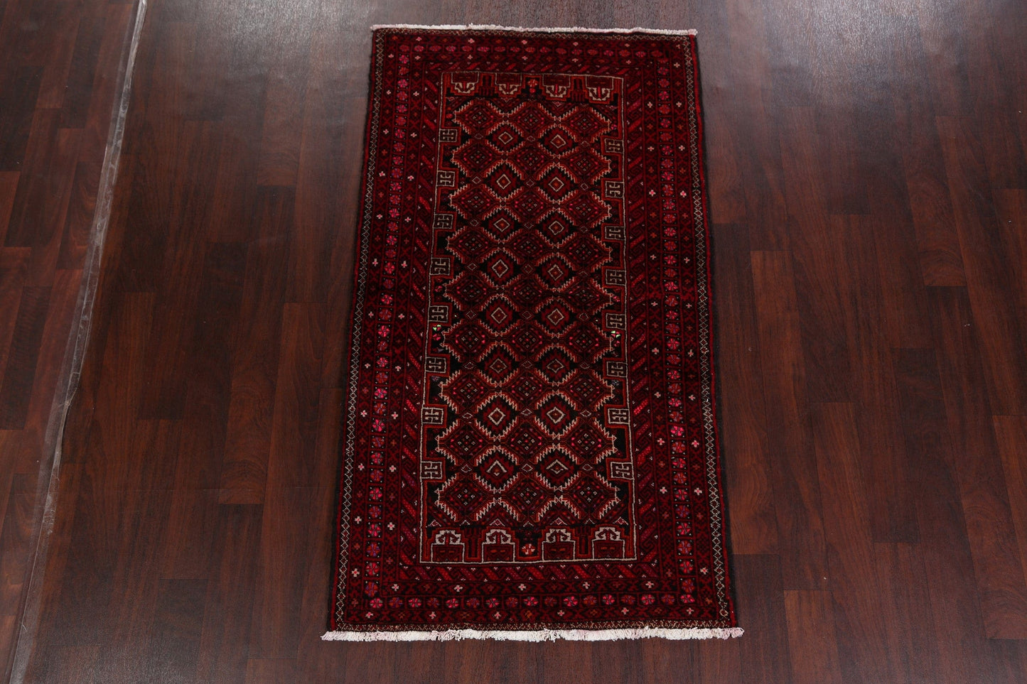 All-Over Geometric Balouch Oriental Area Rug 4x6