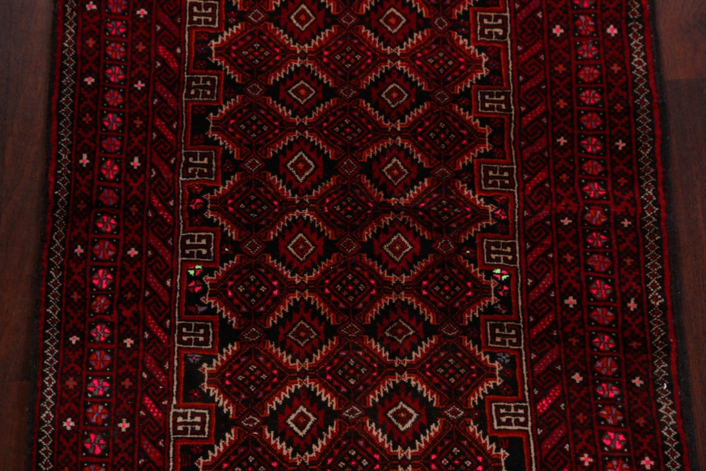 All-Over Geometric Balouch Oriental Area Rug 4x6