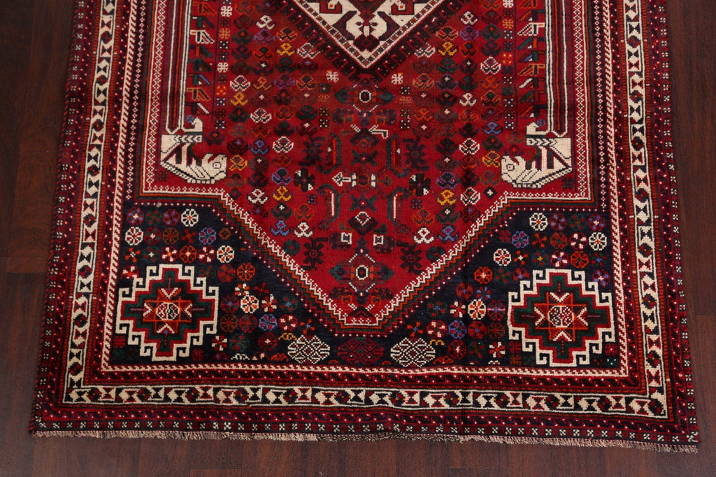 Tribal Geometric Shiraz Persian Area Rug 5x9