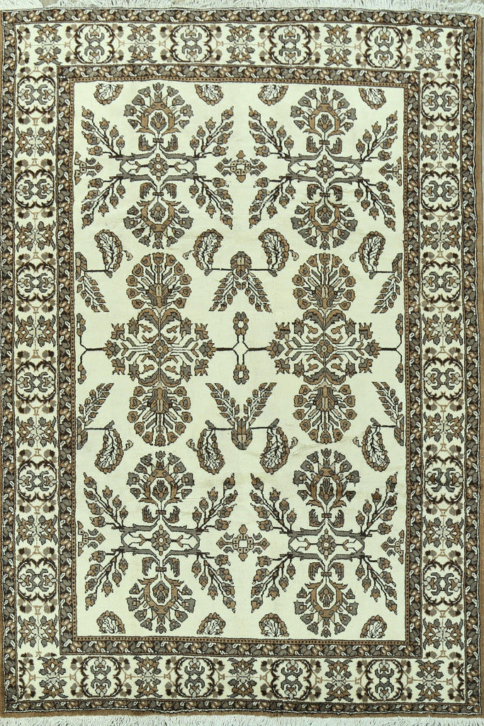 All-Over Floral Ferdos Persian Area Rug 7x10