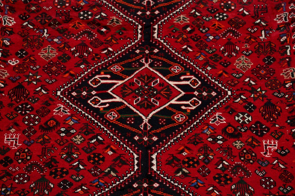 Geometric Shiraz Persian Area Rug 7x11