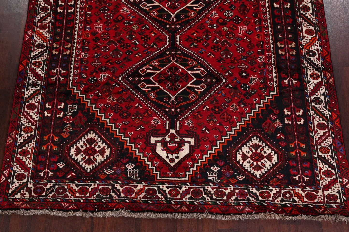 Geometric Shiraz Persian Area Rug 7x11