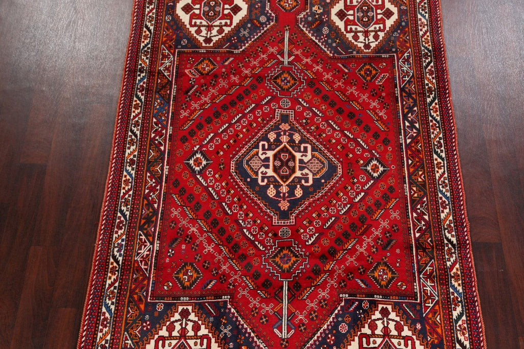 Tribal Geometric Shiraz Persian Area Rug 5x9