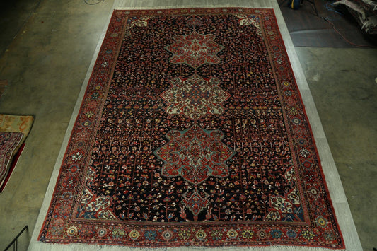 100% Vegetable Dye Bakhtiari Persian Area Rug 12x17 Large