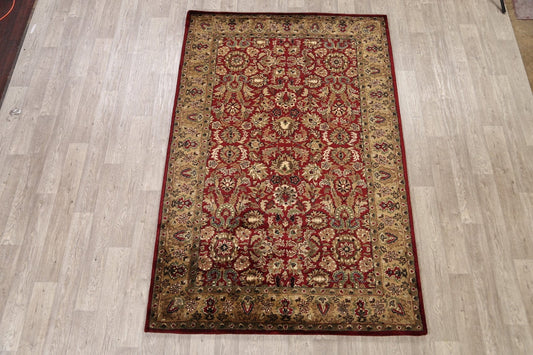 Floral Agra Oriental Area Rug 5x8