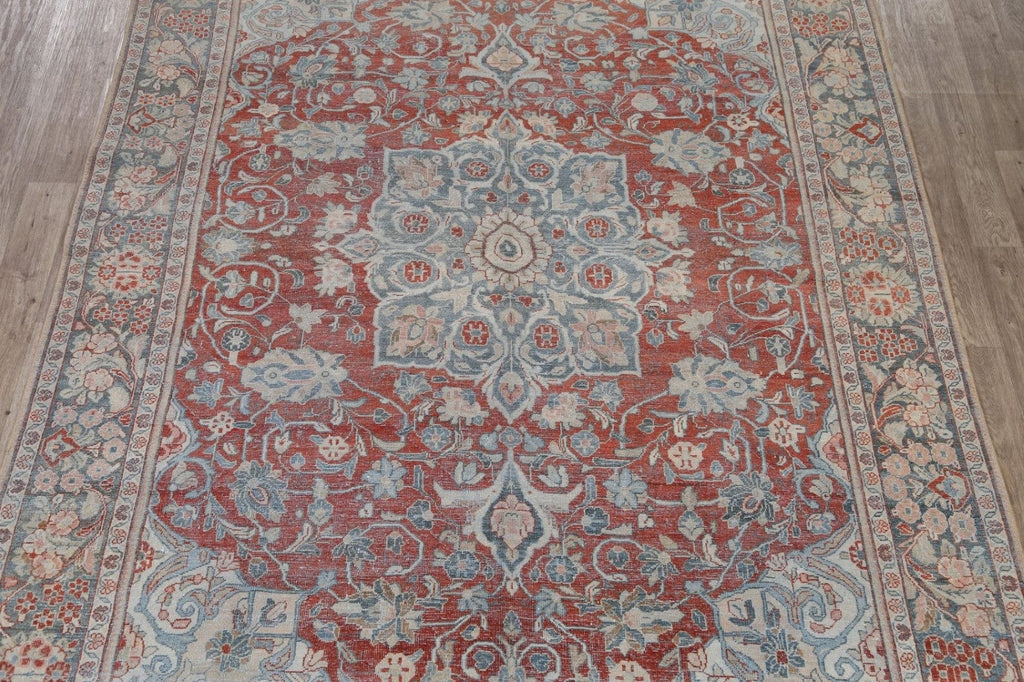 Pre-1900 Antique Vegetable Dye Khoy Persian Area Rug 9x12