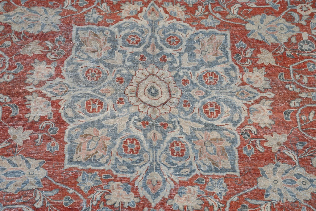 Pre-1900 Antique Vegetable Dye Khoy Persian Area Rug 9x12