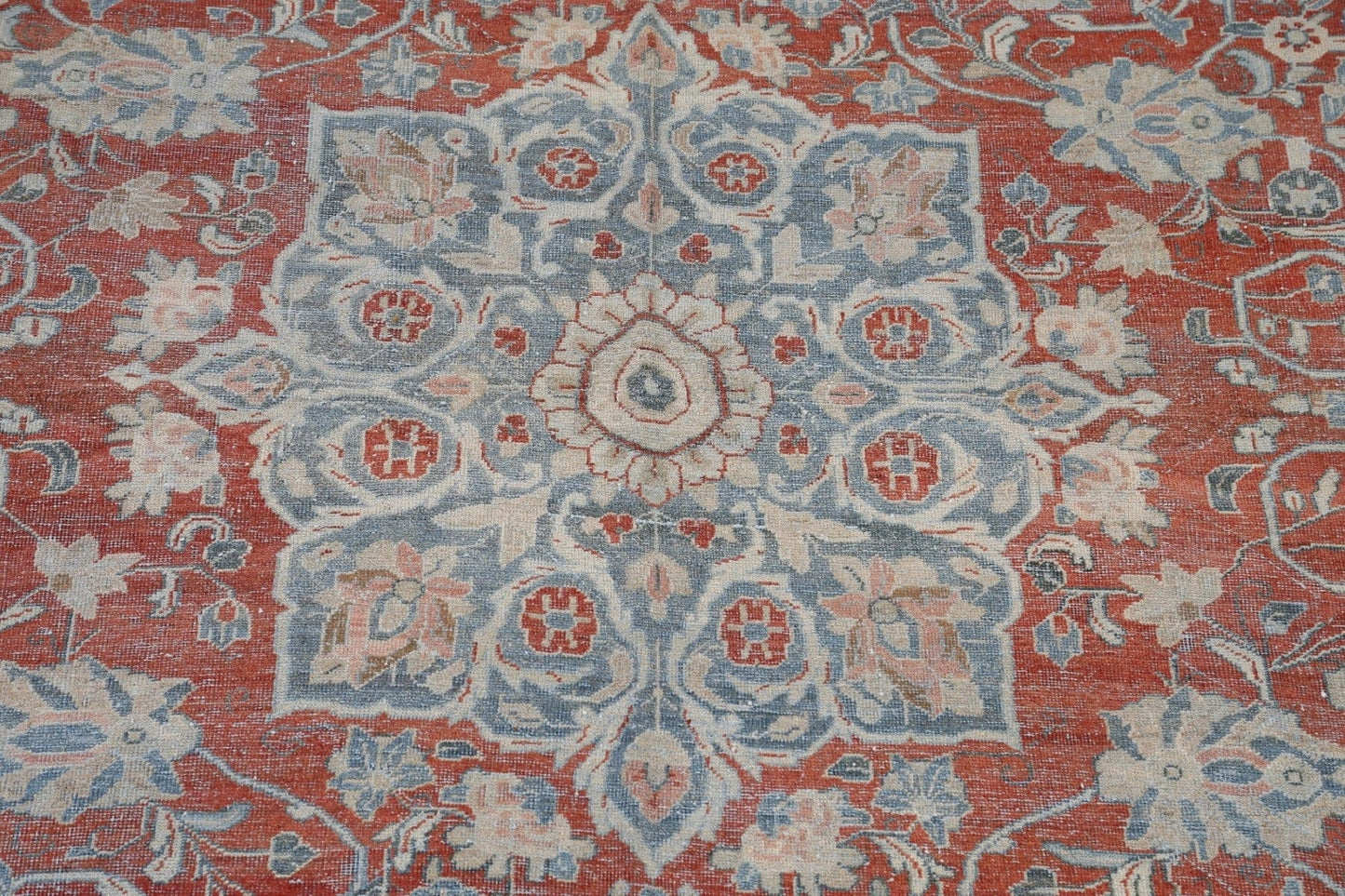 Pre-1900 Antique Vegetable Dye Khoy Persian Area Rug 9x12